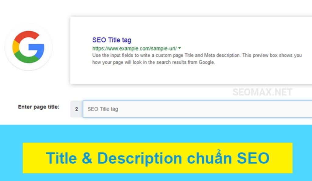 Title Tag & Meta Description trên Google